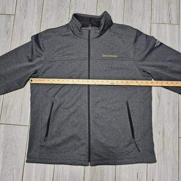 The North Face jacket men XLarge Gray Soft Shell Ridgewall - Picture 6 of 12